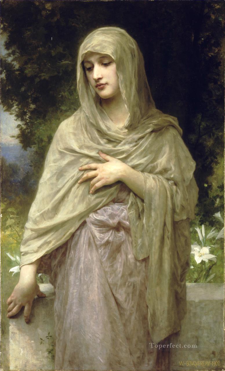 Modestie Realism William Adolphe Bouguereau Oil Paintings